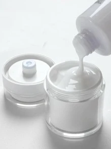 1 件透明乳液分配器 返校 - 白色 - 查看 4