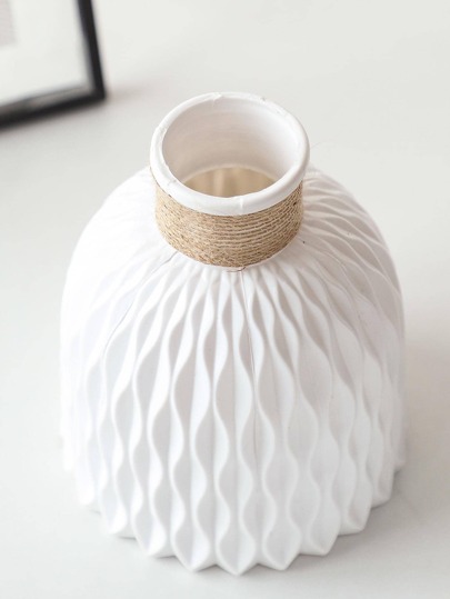 Pc Plastic Flower Vase Wit Unbreakable Small Bloemen Arrangement Home Centerpieces,Home ,Flower Vase,Centerpiece,Table Birthday Graduation Room Glass view 7