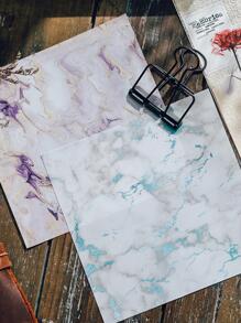 12pcs Marble Pattern Material Paper, Creative Multi-purpose Decorative Craft Paper For DIY Craft, Decoration, Hand Account - Multicolor - View 5