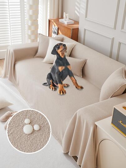 1pc waterdichte bankhoes voor huisdieren, moderne stijl polyestervezel hoes voor bank, antikras en niet...