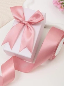 1 Gói Nơ Tặng Nơ Màu Xám Tím Polyester Satin Tặng Trang Trí Ruy Băng Cho Đảng - Bụi tím - Xem 1