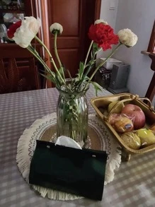 1入組幾何樣式流蘇裝飾餐墊 - 彩色 - 查看 6