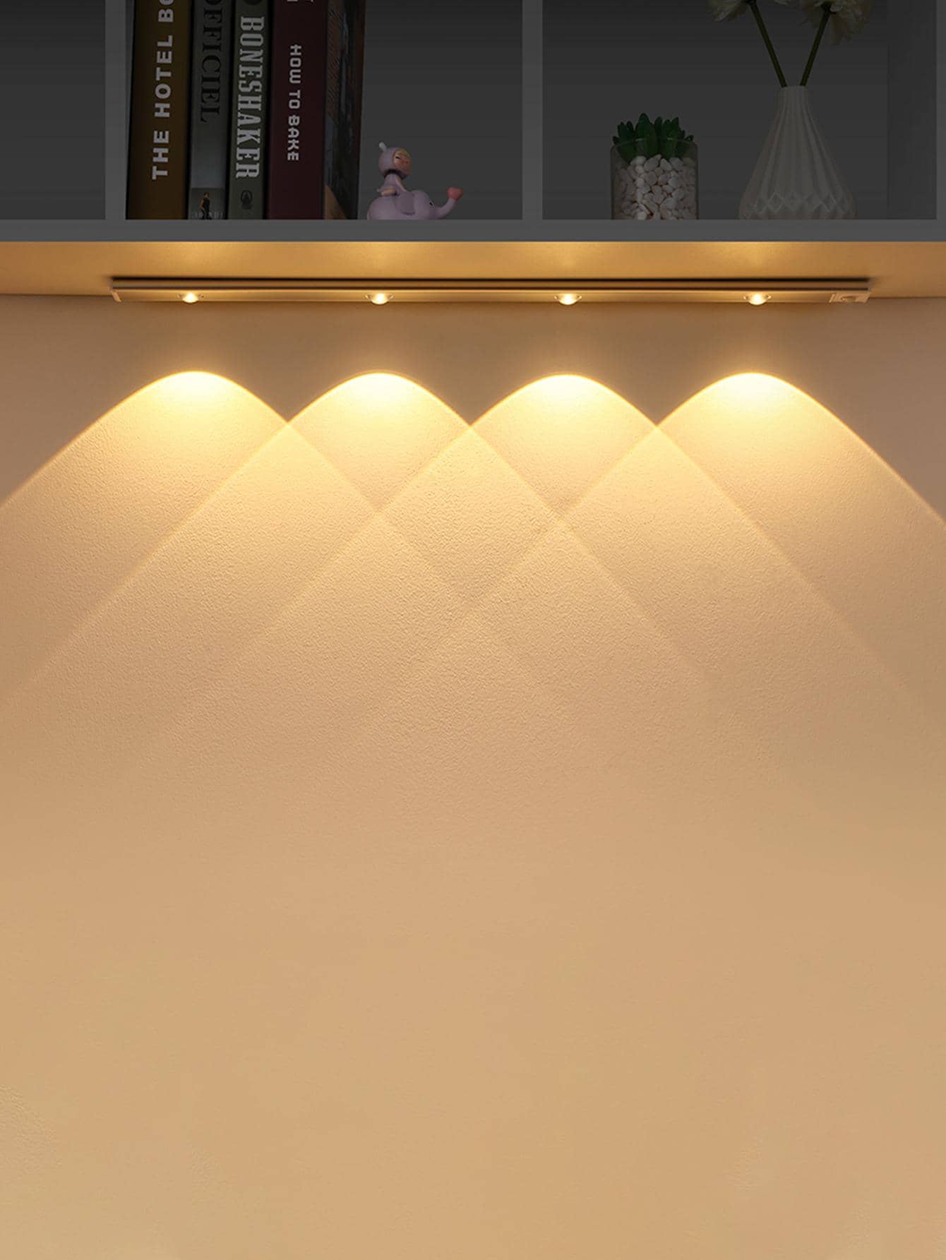 1pc Multi Color Cabinet Light, Aluminum Alloy Creative Light For Home Decor - Multicolor - View 1