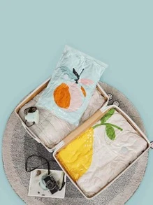 1pc Vacuum Compression Bag Storage Bag For Home Use  Decorations   Autumn Decor Festival Decor Room Decor Home Decor Fall Decor Bedroom Decor - Multicolor - View 4