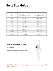 Street 1 件女士简约几何扣腰带，适合日常装饰夏季、学校秋季、秋季、万圣节