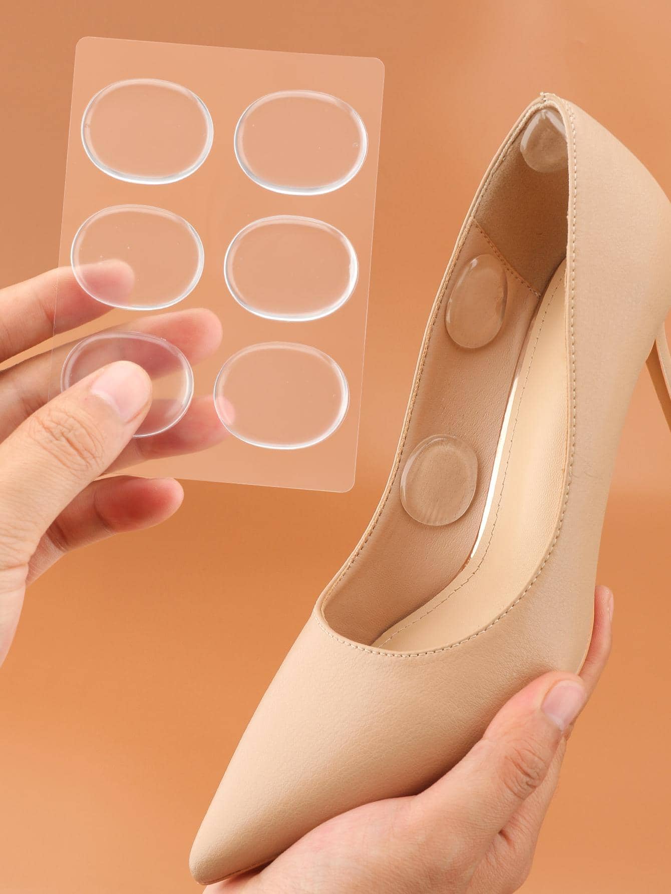 6pcs Protection Pad, Fashion Clear Pads For Pumps - Clear - View 1