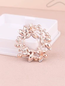 Trâm cài áo trang trí đính đá quyến rũ dành cho nam và nữ để trang trí hàng ngày - Màu Đỏ Sâu - Xem 3