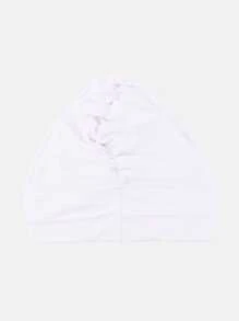 1 khăn trùm đầu thời trang cho nữ để trang trí hàng ngày - trắng - Xem 5