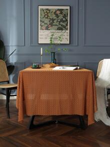 1 Khăn trải bàn màu trơn, Khăn trải bàn Polyamide tối giản cho gia đình - trái cam - Xem 8