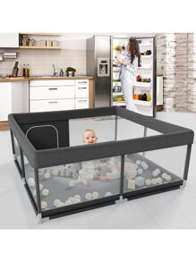 Baby Playpen, Playpen for Babies and Toddlers, 47x47inch Small Baby Play Pen,Toddler Playpen for Apartment,Play Yard for Baby,Baby Activity Play Fence, Extra Large Baby Playard
