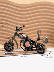 1入組鐵製裝飾物件現代摩托車造型家居裝飾工藝品 - 多色 - 查看 5