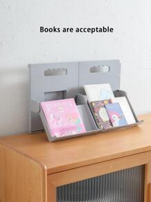1pc Plastic Multifunction Shoes Storage Box - White - View 7