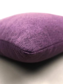 Đồng Màu Đệm Không Chất Độn, Vải Hiện Đại Trang Trí Ném Gối Cho Phòng Khách, trang Trí Nhà Cửa - Màu tím  Violet - Xem 2