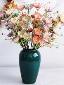 1 PC Hoa Giả Bằng Nhựa, Hoa Giả Hiện Đại Cho Đám Cưới, Trang Trí Nhà Cửa - Màu tím - Xem 4