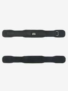 GOUNOD Quick Locking Weightlifting Belt For Bodybuilding, EVA Cross Training - With Metal Buckle - Adjustable Lifting Back Support Shapewear Waist Trainer Corset Gym Accessories Lumbar Girdles - Black - View 4