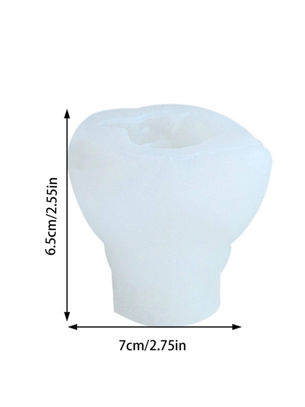 1pc Silicone Candle Mold, Modern Angel Design Candle Mold For Home