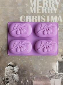 1 khuôn xà phòng silicon - Màu tím - Xem 4