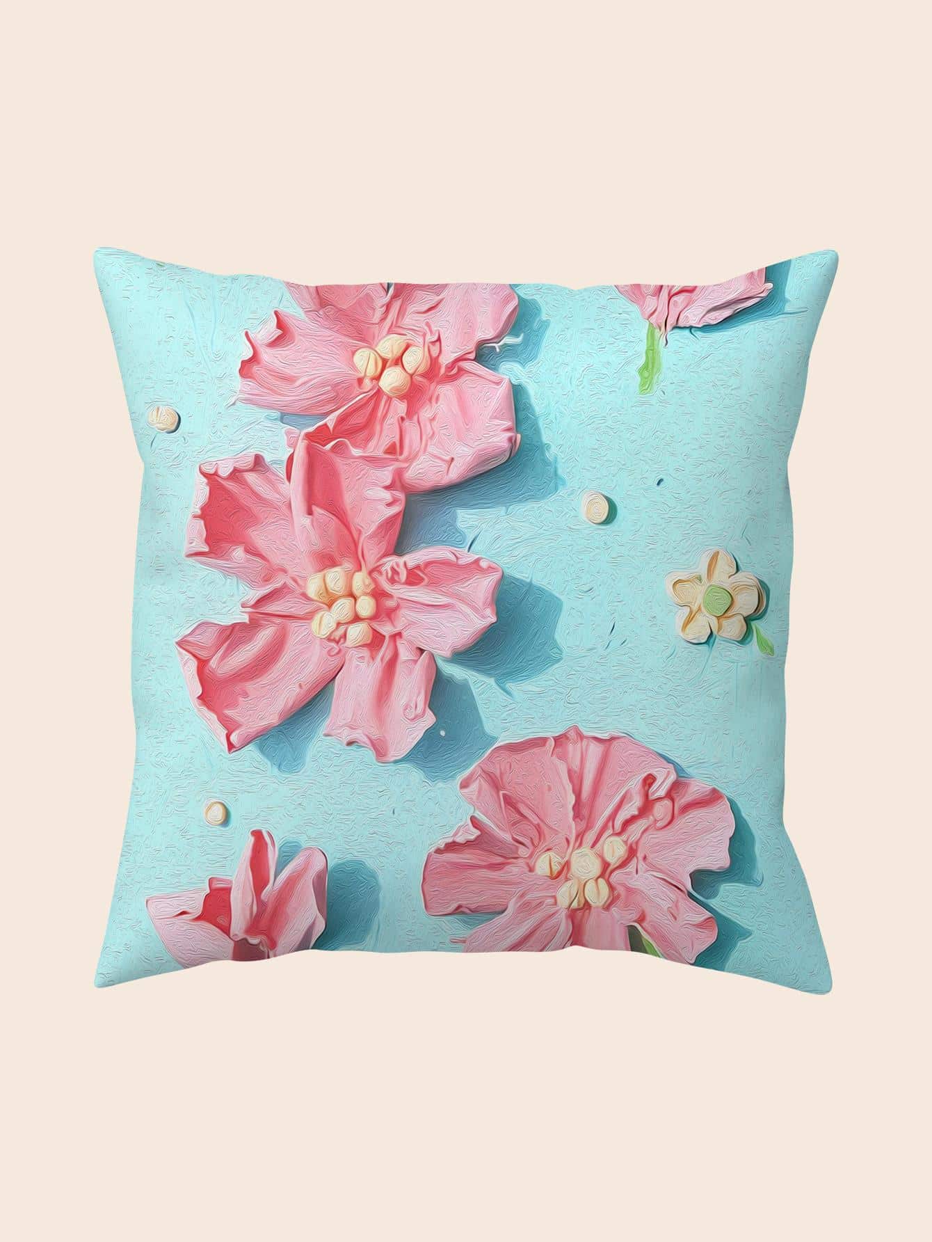 1 In Hoa Đệm Không Chất Độn, Vải Dệt Trang Trí Ném Gối Cho Phòng Khách, Trang Trí Nhà Cửa - Nhiều màu - Xem 1