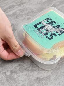 1入組恐龍和字母圖案食物儲藏盒 - 無色 - 查看 3