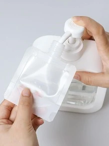 3 piezas Dispensador de loción transparente Decoración del hogar Decoración de otoño Regreso a la escuela - transparente - Ver 5