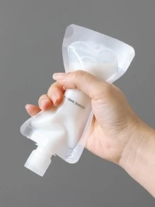 3 piezas Dispensador de loción transparente Decoración del hogar Decoración de otoño Regreso a la escuela - transparente - Ver 7