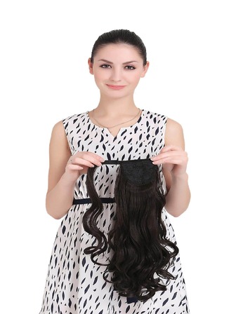 夾片長款小波浪人類接髮