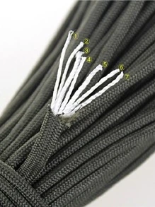 1 cuộn Sáng Tạo Polyester Tối Giản Tự Làm Dây Co Giãn Dành Cho Nữ Tự Làm Trang Sức - Nhiều màu - Xem 3