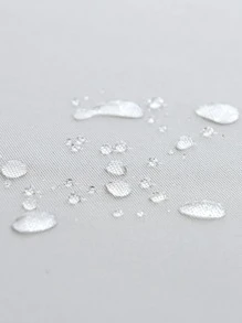 1 件防水桌巾純色布藝流蘇桌巾適用於餐桌、書桌、茶几,防水 - 白色 - 查看 7