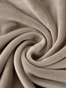 1 Chiếc Chắc Chắn Co Giãn Ghế Bọc Kaki Polyester Ghế Ăn Bụi Hộ Gia Đình - Màu Khaki - Xem 2