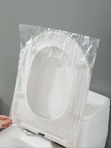 25pcs Disposable Toilet Seat Cover - Clear - View 4