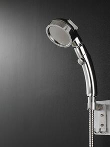 1入組增壓淋浴噴頭 - 銀色 - 查看 2