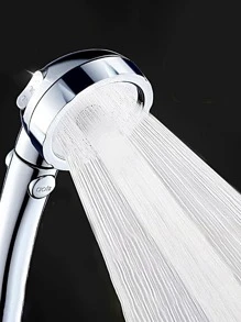 1入組增壓淋浴噴頭 - 銀色 - 查看 1