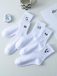Calcetines Deportivos para Hombre - Blanco - Ver 1