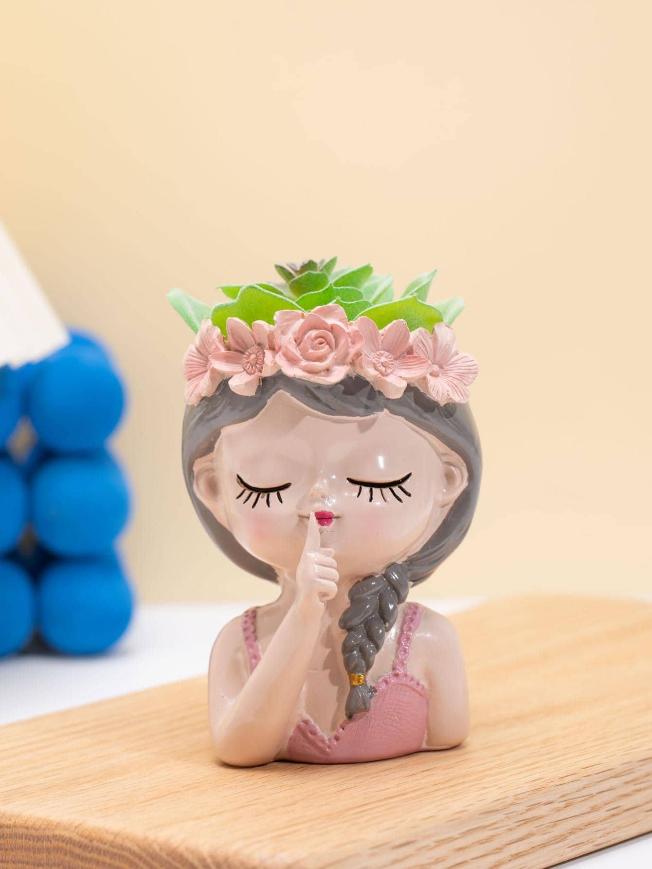 1 Hình Hoạt Hình Thiết Kế Trang Trí Thủ Công, Vật Trang Trí Polyresin Hiện Đại Cho Trang Trí Nhà - Nhiều màu - Xem 1