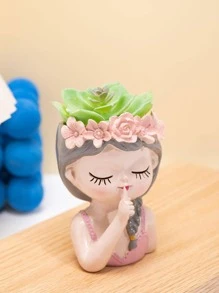 1 Hình Hoạt Hình Thiết Kế Trang Trí Thủ Công, Vật Trang Trí Polyresin Hiện Đại Cho Trang Trí Nhà - Nhiều màu - Xem 3