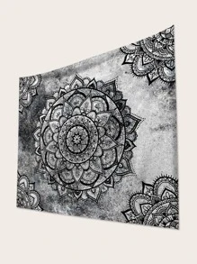 1 件曼陀罗印花挂毯，波西米亚风家居装饰挂毯，房间装饰旗帜，房间装饰，挂毯，墙壁装饰，墙壁艺术，房间用品，房间旗帜，挂毯，壁毯 - 彩色 - 查看 2