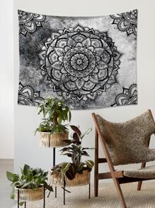 1 件曼陀罗印花挂毯，波西米亚风家居装饰挂毯，房间装饰旗帜，房间装饰，挂毯，墙壁装饰，墙壁艺术，房间用品，房间旗帜，挂毯，壁毯 - 彩色 - 查看 4