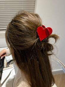 Artiglio per capelli con design cuore - Multicolore - Visualizzare 2