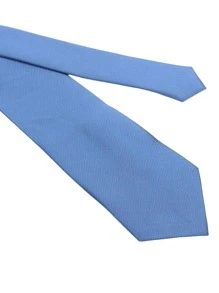 ZONFAZ 1pc Men Solid Casual Tie, For Dress DecorationMen Necktie - Baby Blue - View 4
