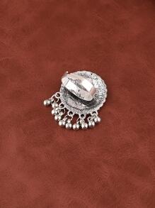 1pc Vintage Style Atmosphere Commemorative Travel Ring - Multicolor - View 2