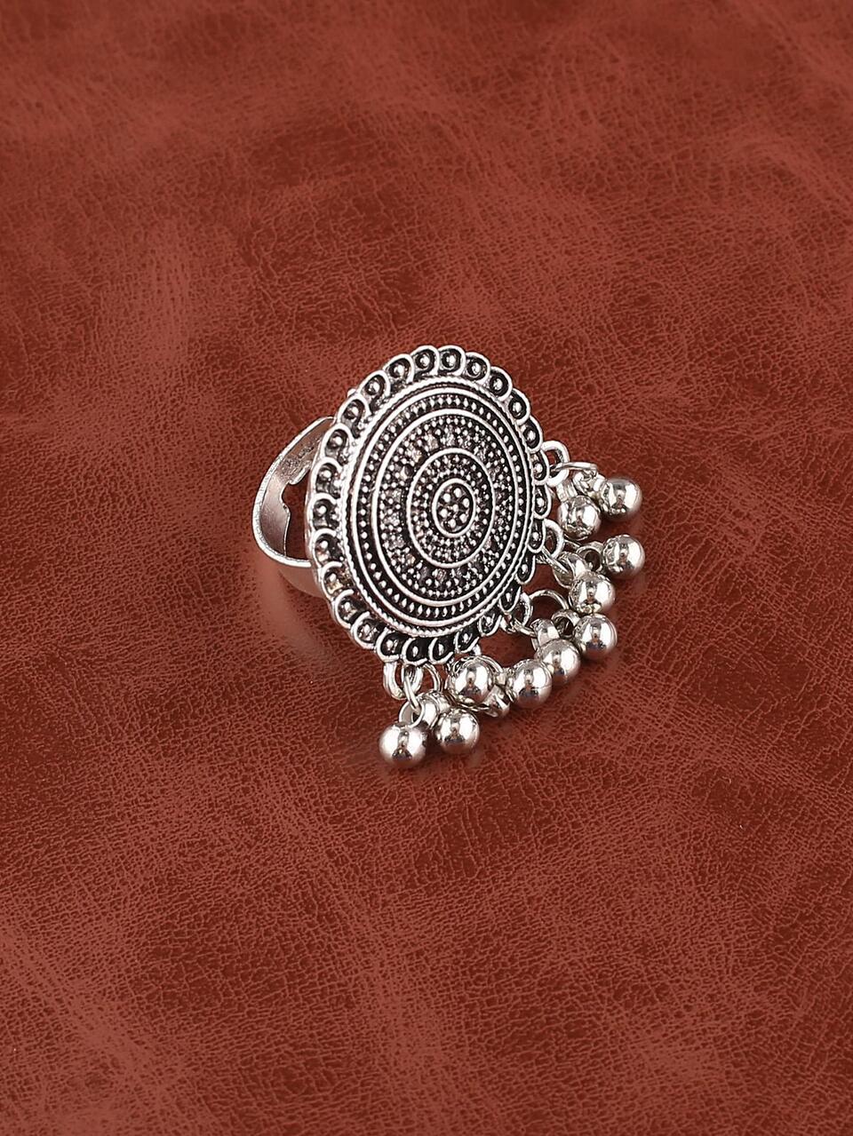 1pc Vintage Style Atmosphere Commemorative Travel Ring