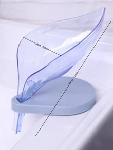 Porta Jabón De Hoja Con Estilo Nuevo - Azul - Ver 2