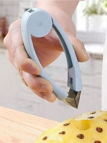 1 pieza Antifaz de acero inoxidable piña - Celeste - Ver 1