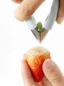 1 pieza Antifaz de acero inoxidable piña - Celeste - Ver 4