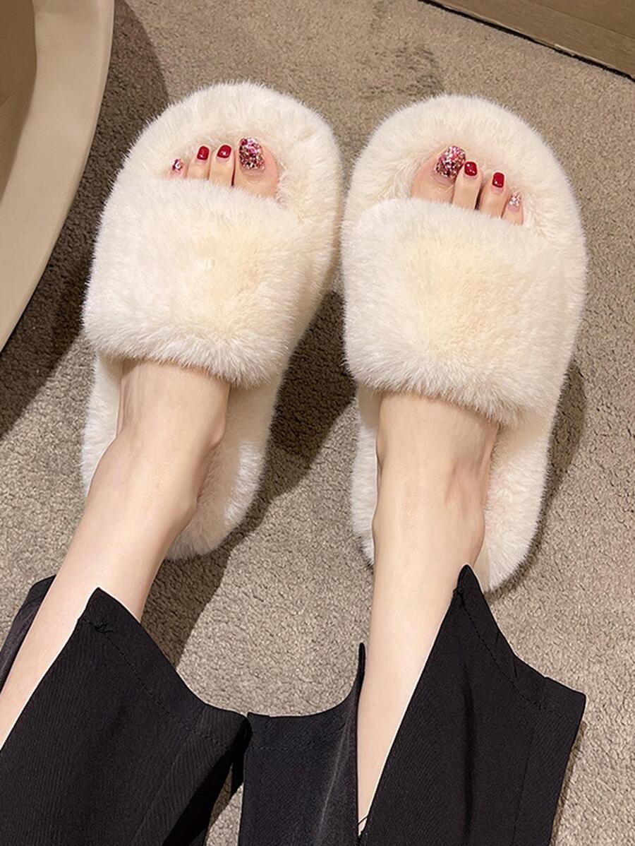 Dép đi trong Nhà dành Nữ - Màu be - Xem 1