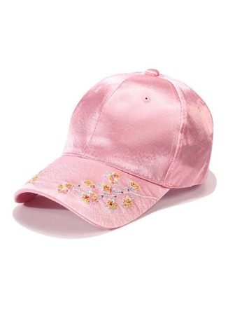 1入組女士花卉刺繡時尚棒球帽適用於日常