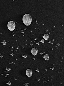 BONZER 1pc Plain Outdoor Waterproof Curtain - Khaki - View 3