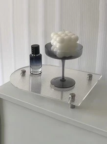 1pc Clear Jewelry Tray - Clear - View 5