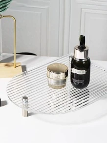 1pc Clear Jewelry Tray - Clear - View 1