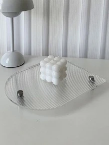 1pc Clear Jewelry Tray - Clear - View 6